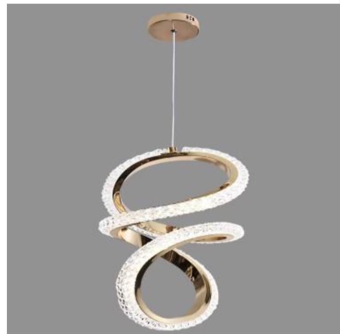 Lustre suspendus