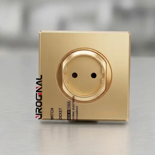 Prise simple Gold